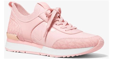 michael kors mixed media sneakers|michael kors sneakers women's.